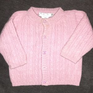 Baby girls cashmere sweater